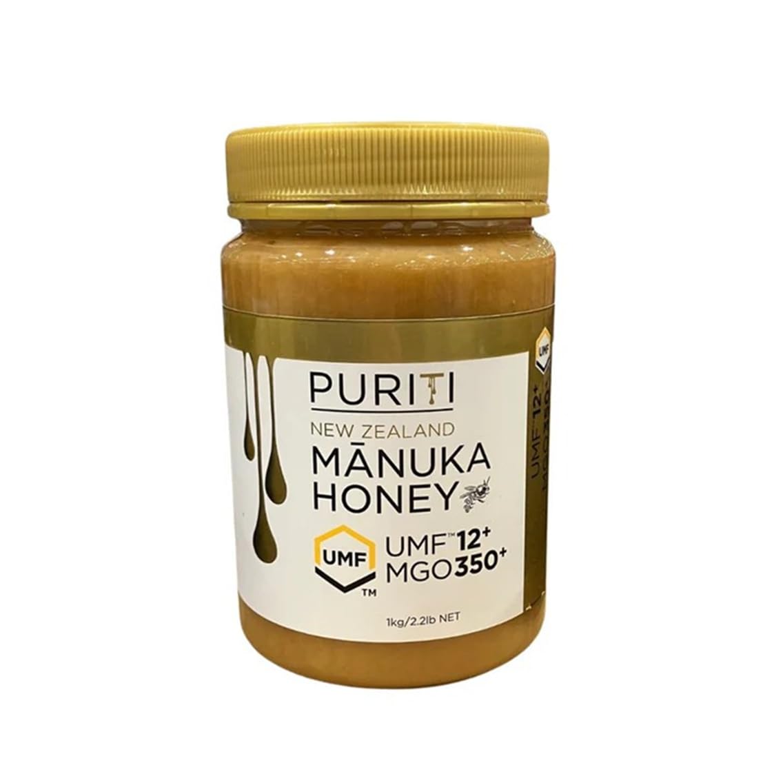 PURITI Manuka Honey UMF 12+ 1000g 2個 Puriti New Zealand Manuka Honey UMF 12+ MGO 350+, 1kg : Amazon.com